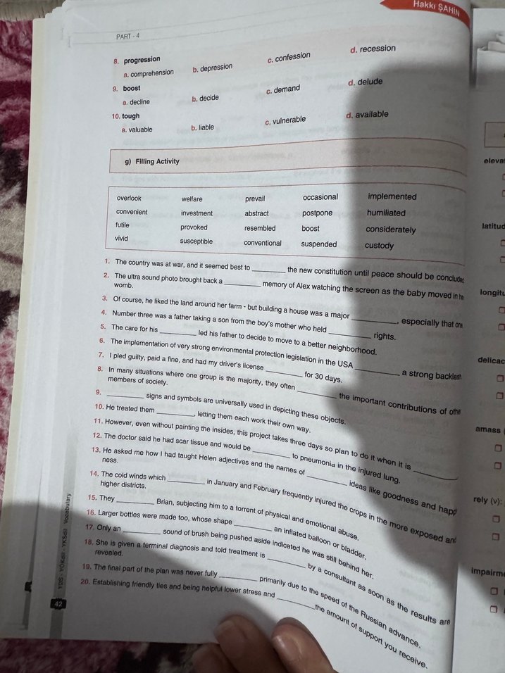 Kelimesiz Asla YDS-YÖKDİL-YKSDİL Kelime Kitabı - Görsel 4