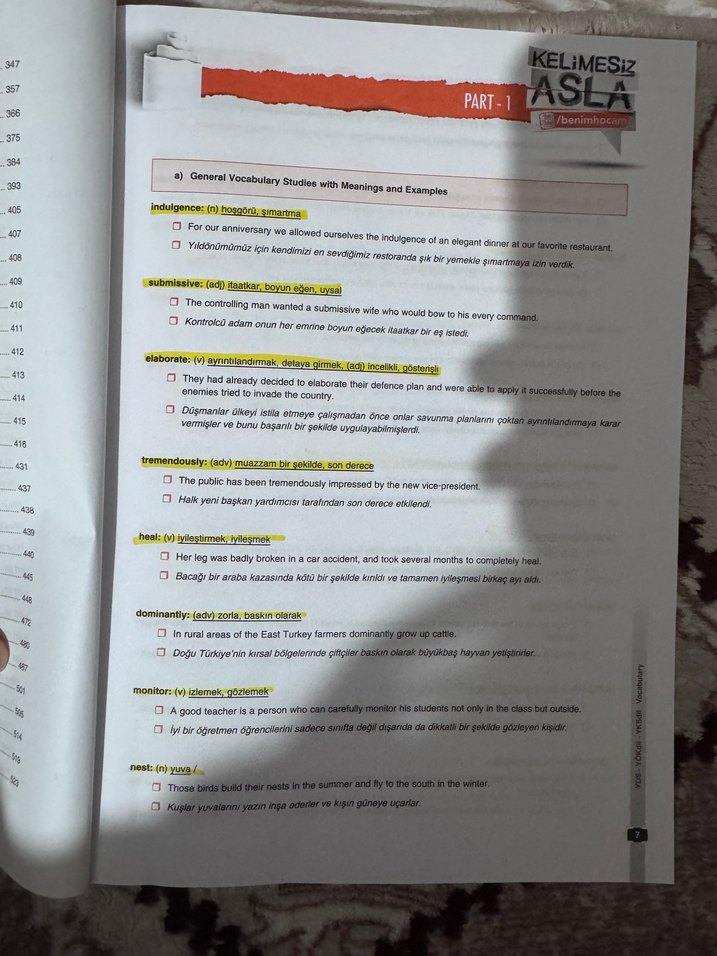 Kelimesiz Asla YDS-YÖKDİL-YKSDİL Kelime Kitabı - Görsel 2