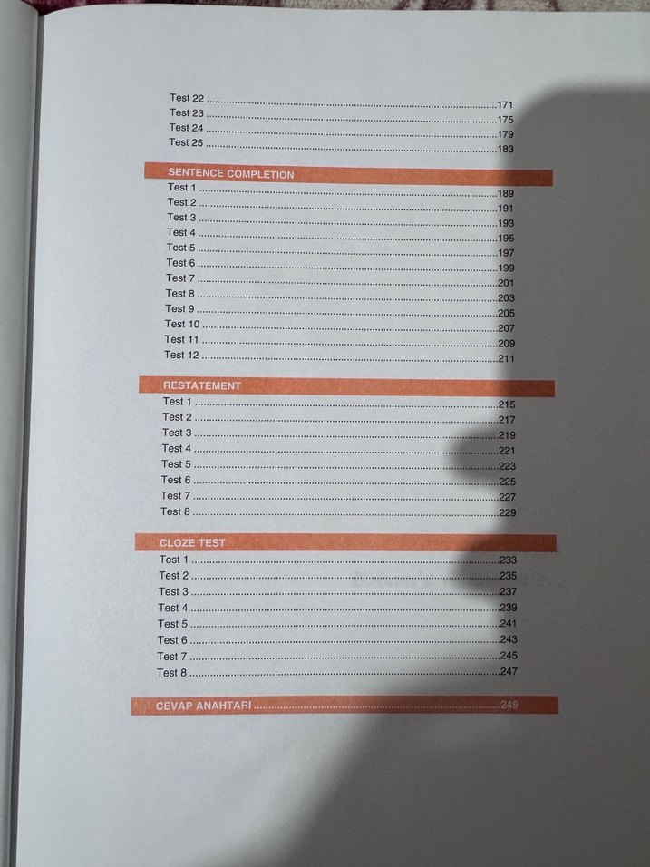 YDS-YÖKDİL-YKSDİL Grammar Overdose Soru Bankası - Görsel 4