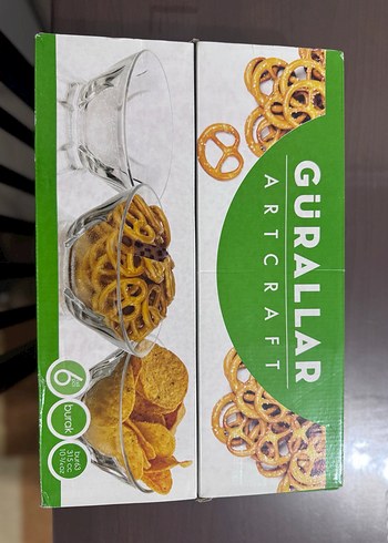 6lı Cam Kase Seti - Çerezlik - Görsel 2