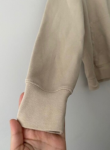 Bej rengi Pull & Bear erkek sweatshirt - Görsel 3