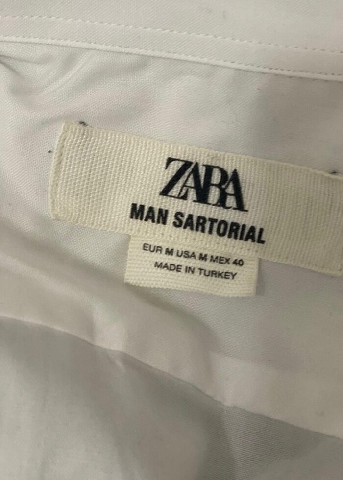 Erkek zara standart gömlek - Görsel 3