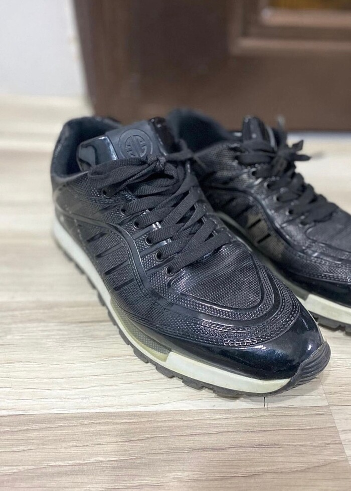 Elle erkek siyah ayakkabı - Görsel 2