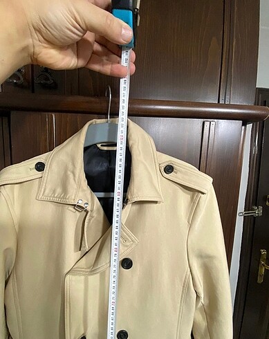 Erkek Zara Trenchkot - Görsel 4