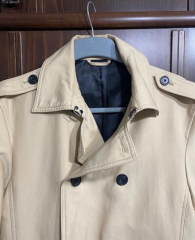 Erkek Zara Trenchkot - Görsel 3