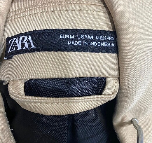 Erkek Zara Trenchkot - Görsel 7