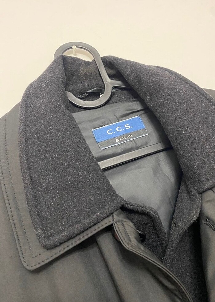 CCS Sarar erkek çift siyah mont - Görsel 3