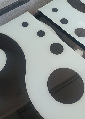 Gri Beyaz Yüksek Sandalye Masa - Görsel 4