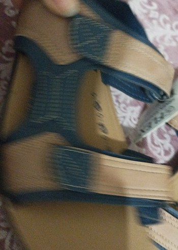 Erkek Mavi Baskılı Felix Sandalet - Görsel 3