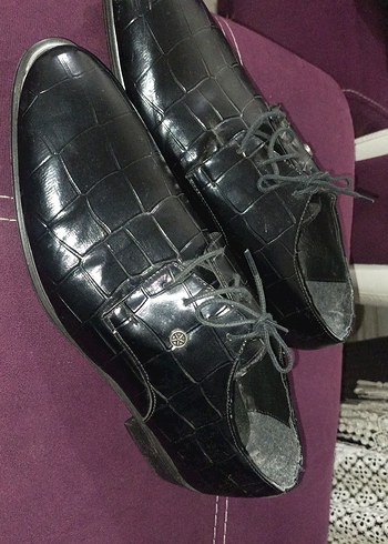 Siyah Erkek Ayakkabı RUGAN - Görsel 2