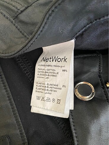 28 Beden Siyah pantolon Network