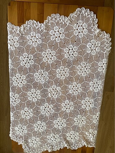 Beden beyaz Renk Fiskos masası dantel