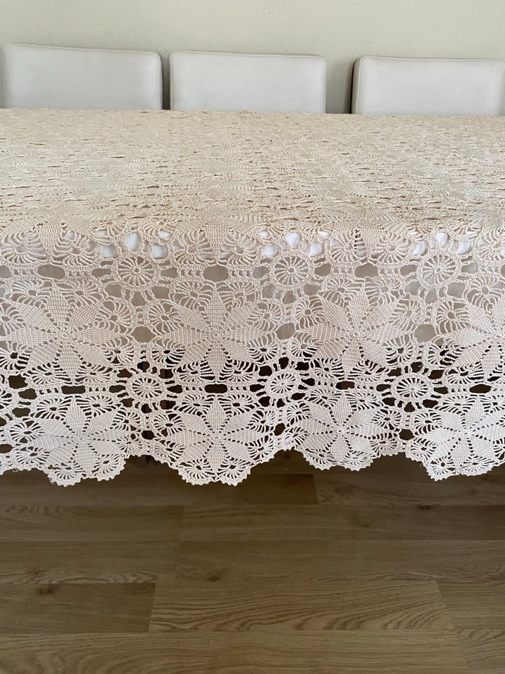 Dantel masa örtüsü - Görsel 5
