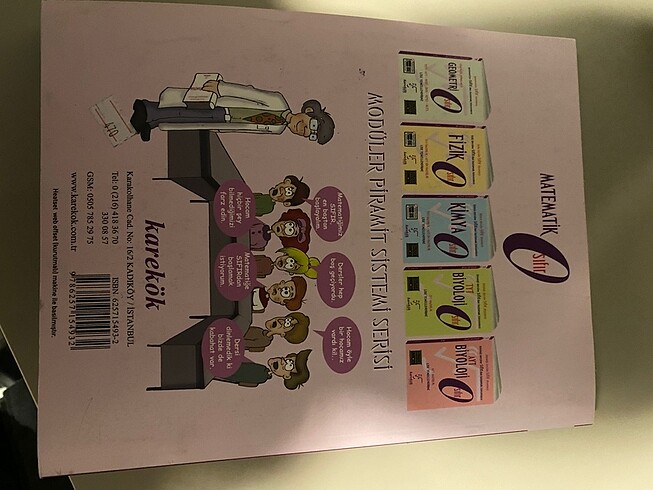 Beden Renk Matematik kitapı