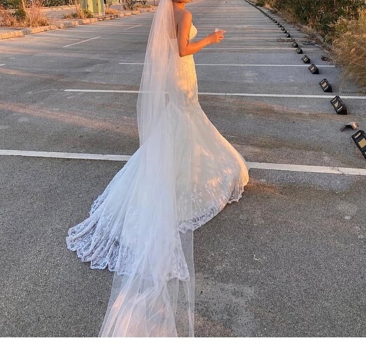 s Beden beyaz Renk Gelinlik