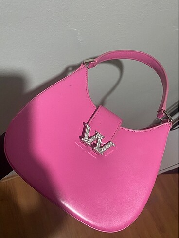 Pembe Omuz Çantası