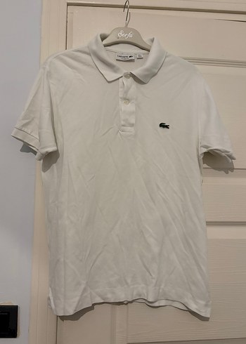 Lacoste Ekru Polo Tisort