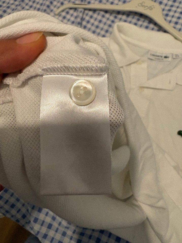 Lacoste Ekru Polo Tişört — görsel 3/5