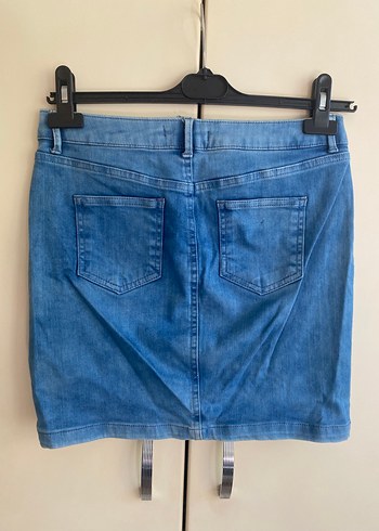 m Beden mavi Renk Mavi Denim Mini Etek