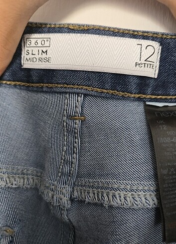 40 Beden lacivert Renk Next kot pantolon