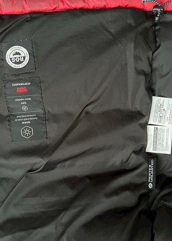 Levis Kırmızı Siyah Kapüşonlu Erkek Kış Montu - Görsel 2