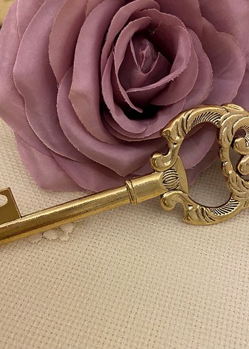 Beden Gold pirinç Vintage Anahtar Açacak