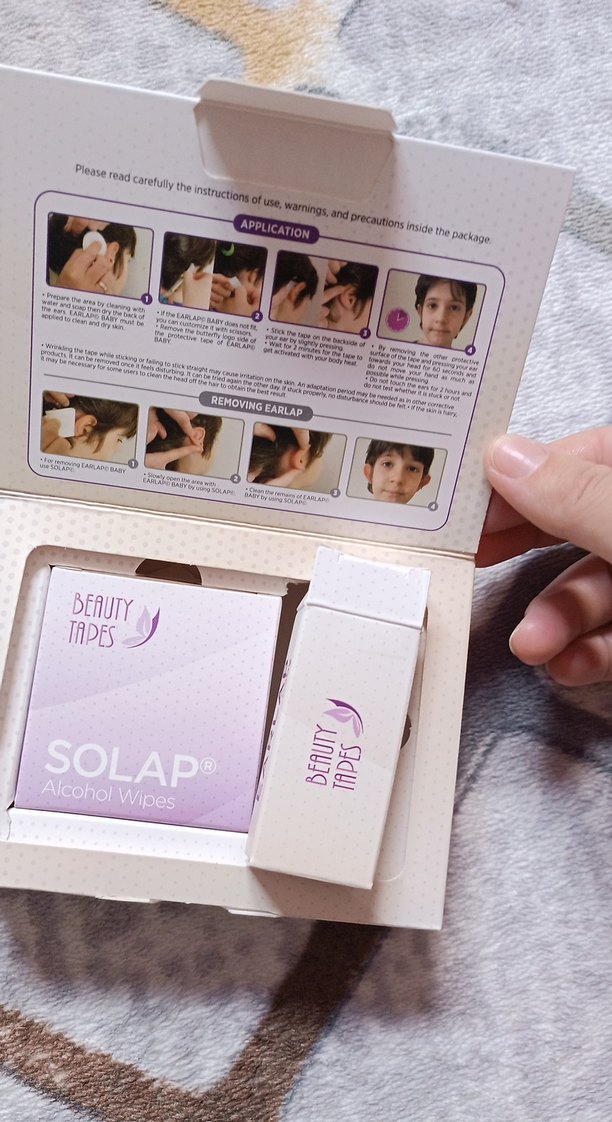 Beauty Tapes Bebek Kulak Bandı 3-12 Ay - Görsel 2