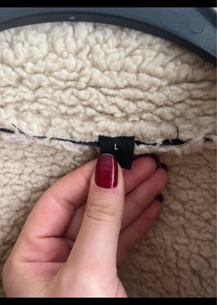 Kürklü deri ceket - Görsel 5