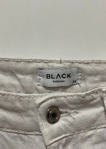 Kadın beyaz Regular Fit Jean - Görsel 2