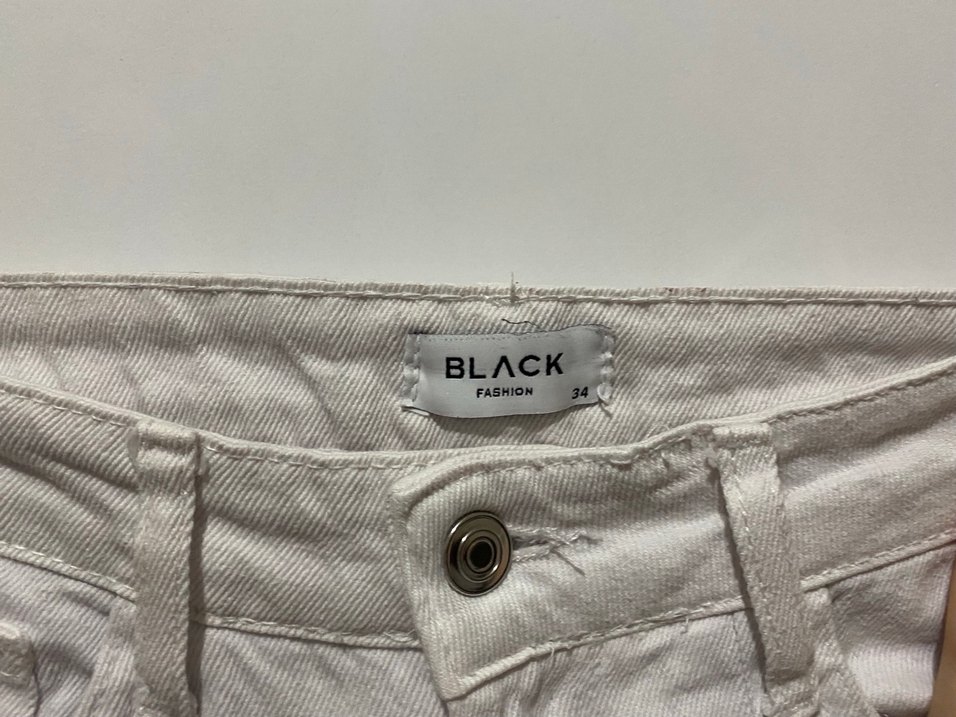 Kadın beyaz Regular Fit Jean - Görsel 2