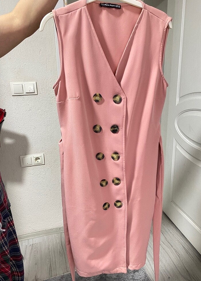 Gömlek elbise - Görsel 2