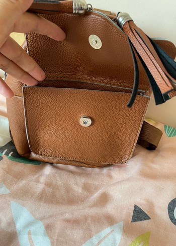 Kadın Kahverengi Deri Sırt Çantası - Görsel 3