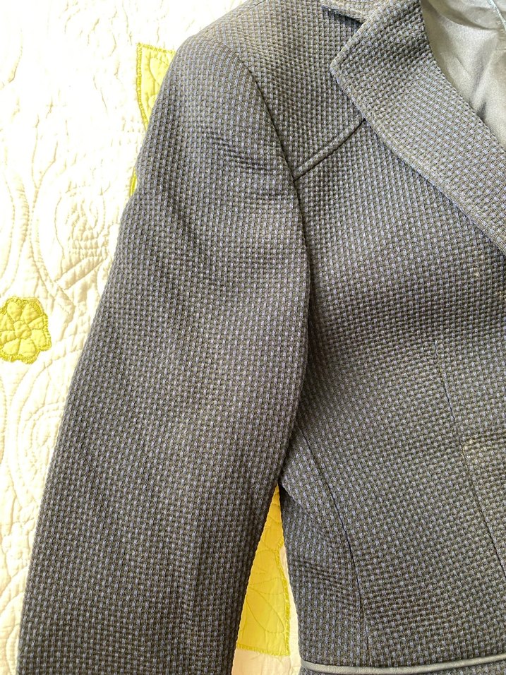 Düğmeli Erkek Koyu Renk Ceket - Görsel 4