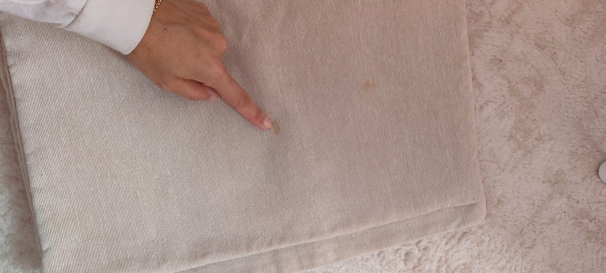 Mor Çiçek Desenli goblen kırlent Kılıfı - Görsel 4