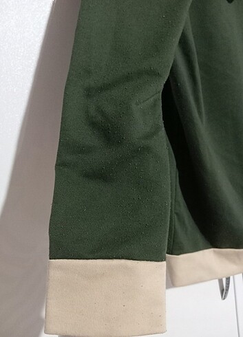 Diğer Haki yeşili yazlık sweatshirt