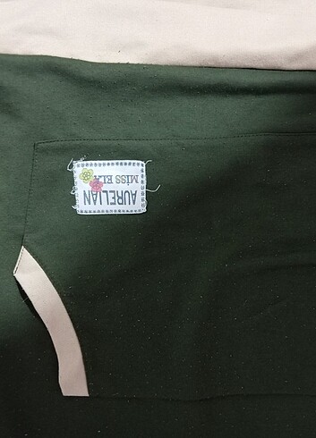 s Beden Haki yeşili yazlık sweatshirt