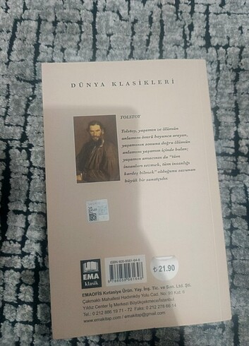 Tolstoy Savaş ve Barış kitabı dünya klasikleri