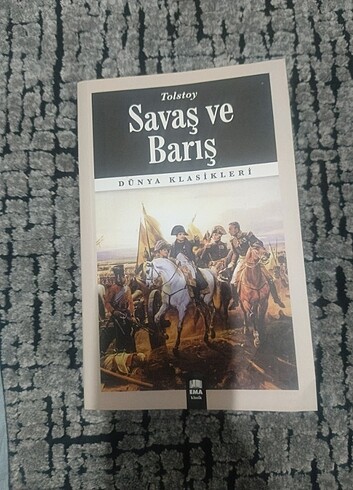  Tolstoy Savaş ve Barış kitabı dünya klasikleri