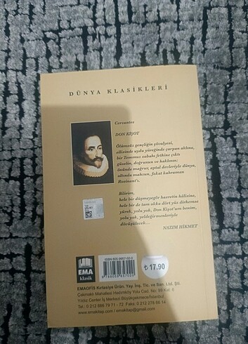  Cervantes Dön Kişot 