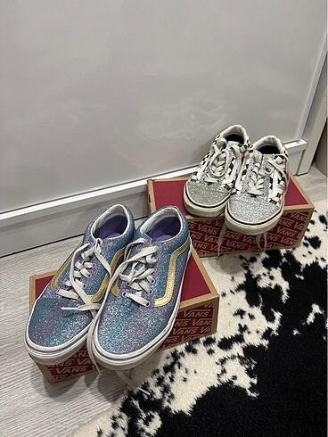 Vans old skool glitter