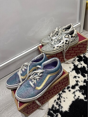 36 Beden Vans old skool glitter