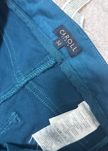 Parlak Mavi Denim Kadın Skinny Pantolon - Görsel 6