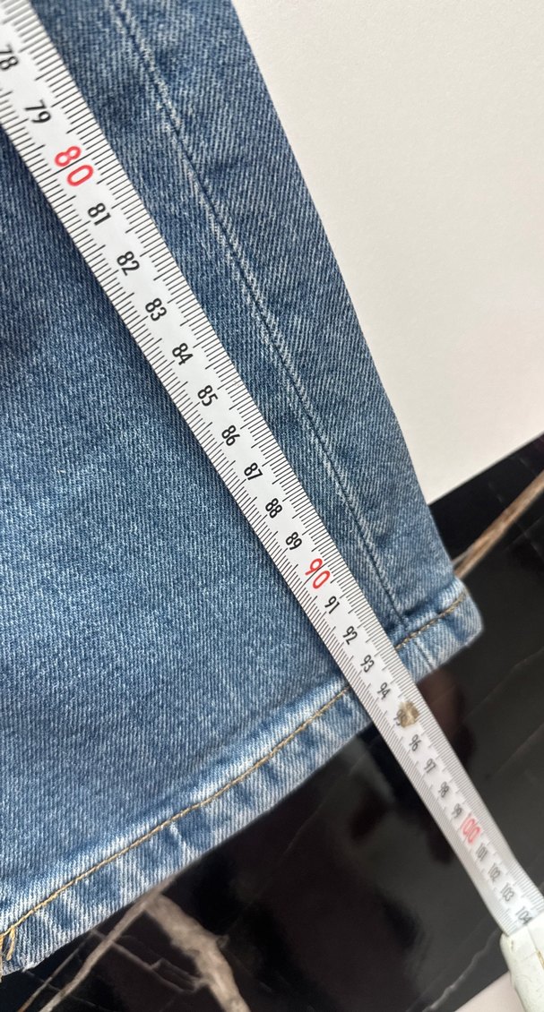 Kadın Mavi Denim Normal Kesim Jean - Görsel 2