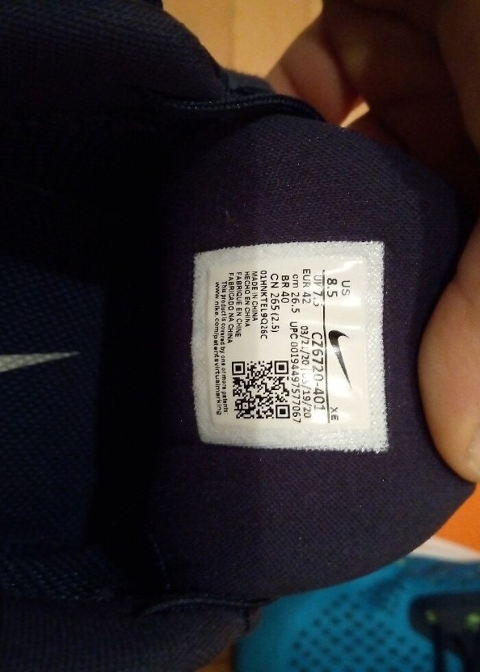 Nike sıfır spor ayakkabısı - Görsel 3