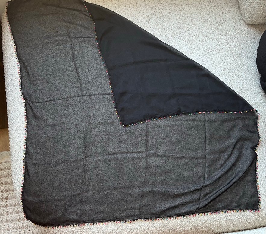 Boncuk Detaylı İğne Oyası Tülbent - Sıfır, Çeyizlik - Görsel 2