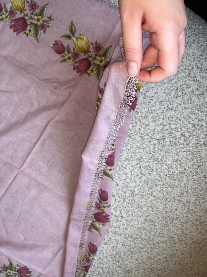 El Emeği Mekik Oyası Tülbent - Sıfır - Zarif İşçilik - Görsel 4