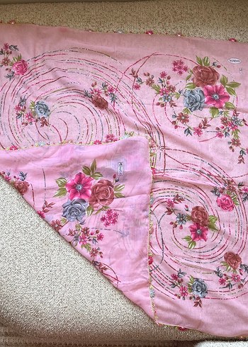 El Emeği İğne Oyası Tülbent - Sıfır - Çeyizlik - Görsel 3