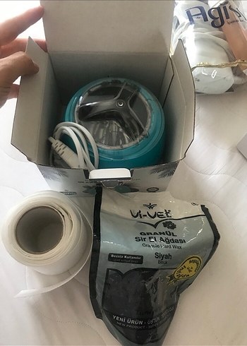 Weelen Sıcak Ağda Isıtıcı ve Siyah Ağda - Görsel 4