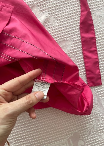 Fermuarlı Pembe haşema - Görsel 4