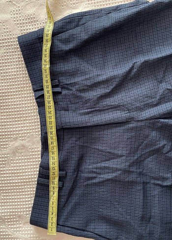 erkek Lacivert Kumaş Kumaş Pantolon - Görsel 3